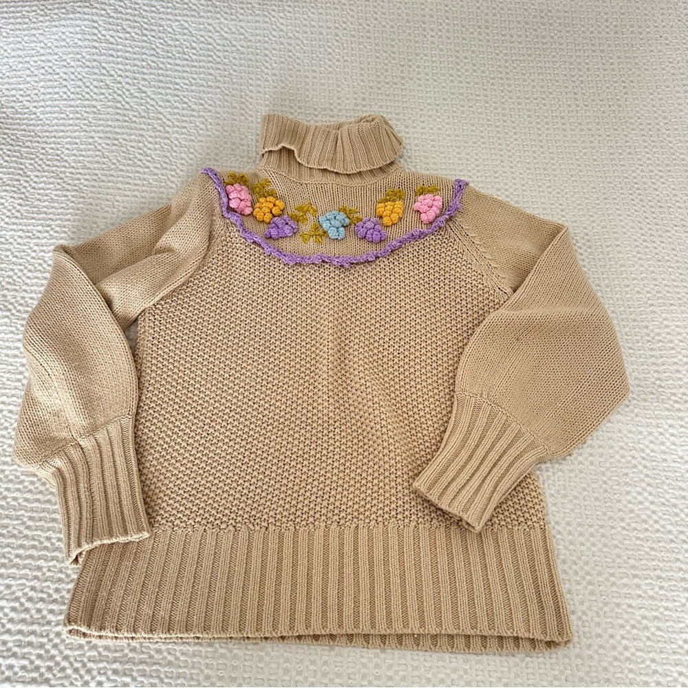 Loveshackfancy Rhett Turtleneck Sweater